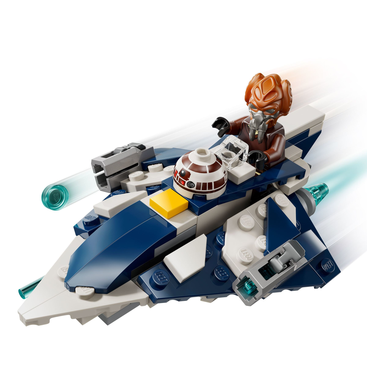slide 5 of 6, LEGO Star Wars Plo Koons Jedi Starfighter Microfighter 75400, 1 ct