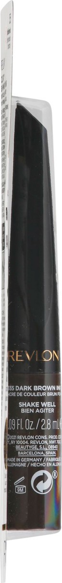 slide 2 of 9, Colorstay Semi-Permanent Brow Ink, Dark Brown, 1 ct