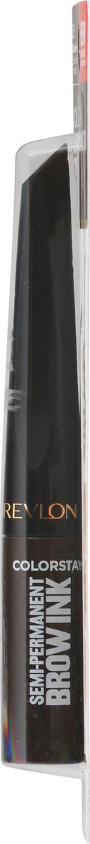 slide 7 of 9, Colorstay Semi-Permanent Brow Ink, Dark Brown, 1 ct