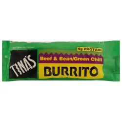 Tina's Beef & Bean/Green Chili Burrito 4 oz