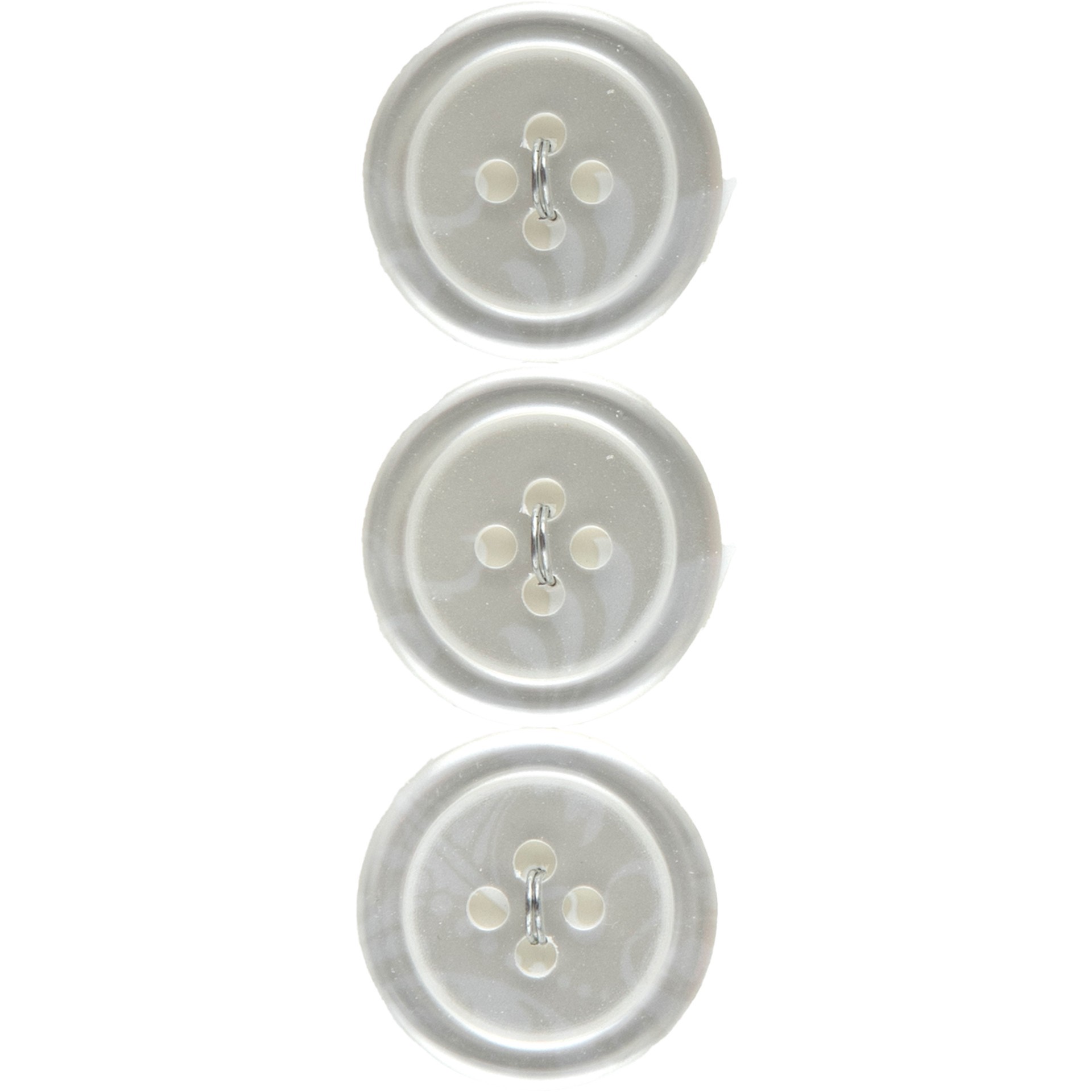 slide 3 of 3, Blumenthal Lansing Lamode 3/4" Translucent 4-Hole Buttons, 3ct., 3 ct