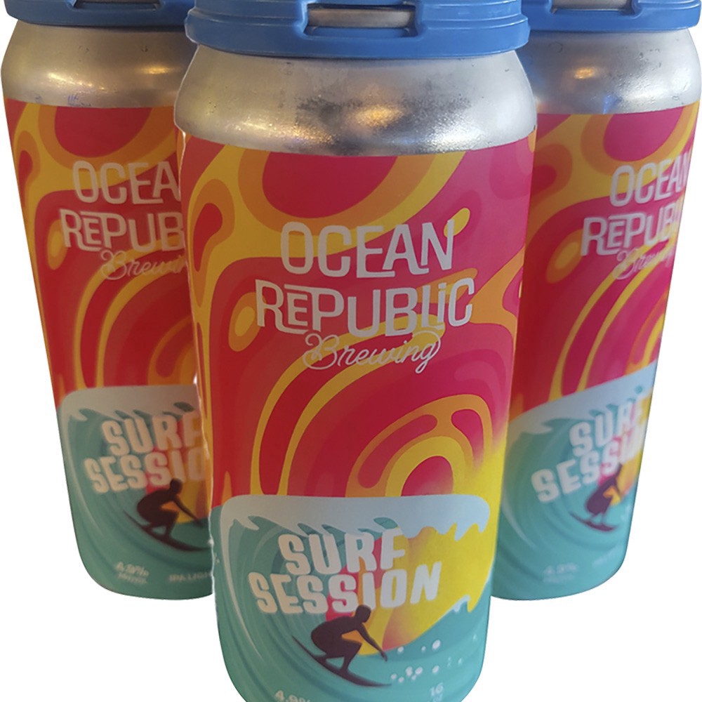 slide 1 of 1, Ocean Republic Brewing Ocean Republic Surf Session Ipa, 4 ct; 16 oz
