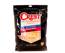 Crest Foods Finely Shredded Mexican Blend