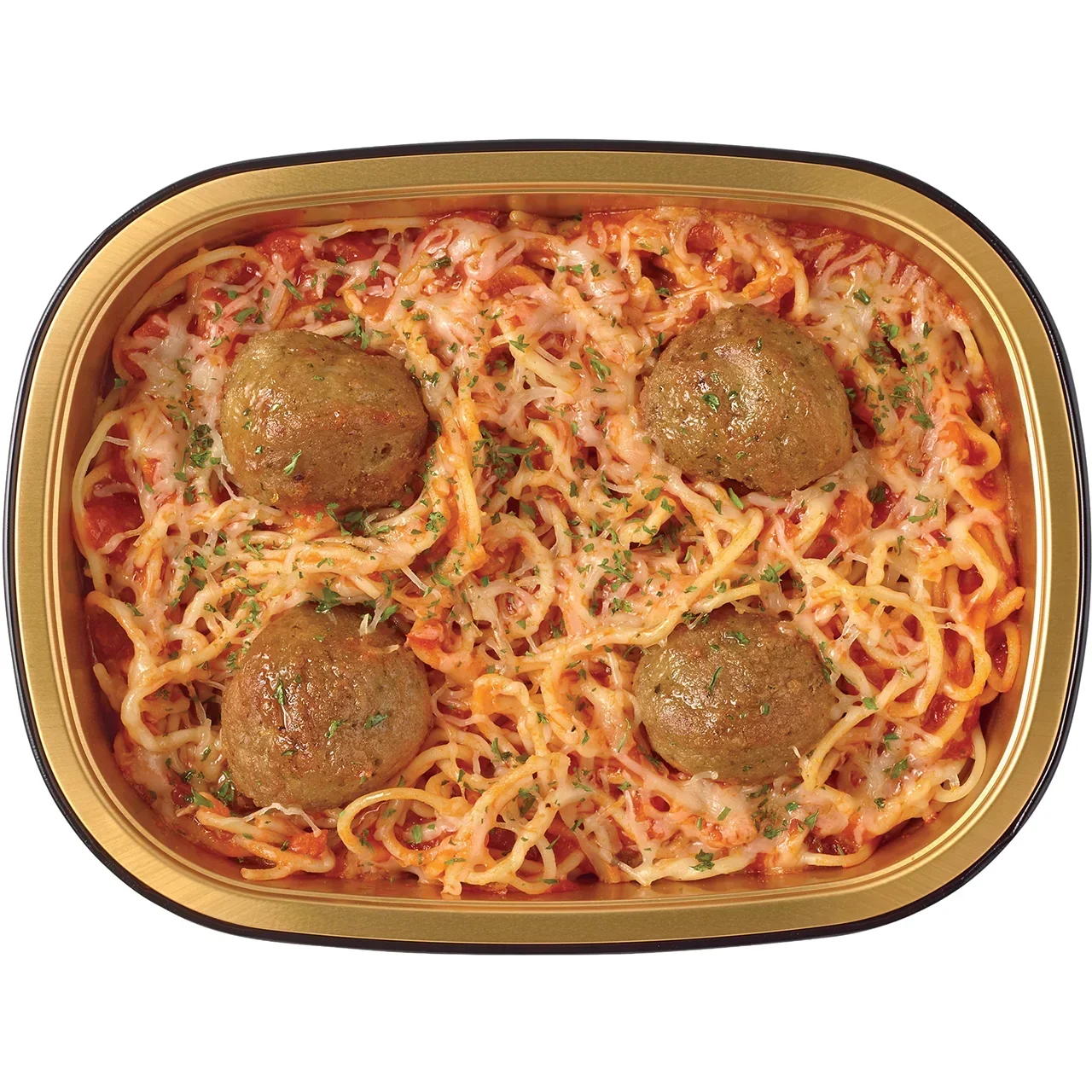 slide 1 of 1, Meal Simple by H-E-B Spaghetti & Meatballs, per lb