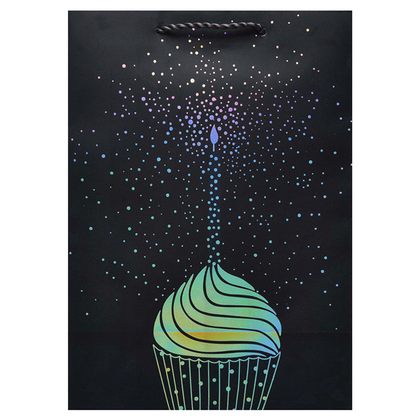 slide 8 of 13, American Greetings Cupcake Gift Bag, 1 ct