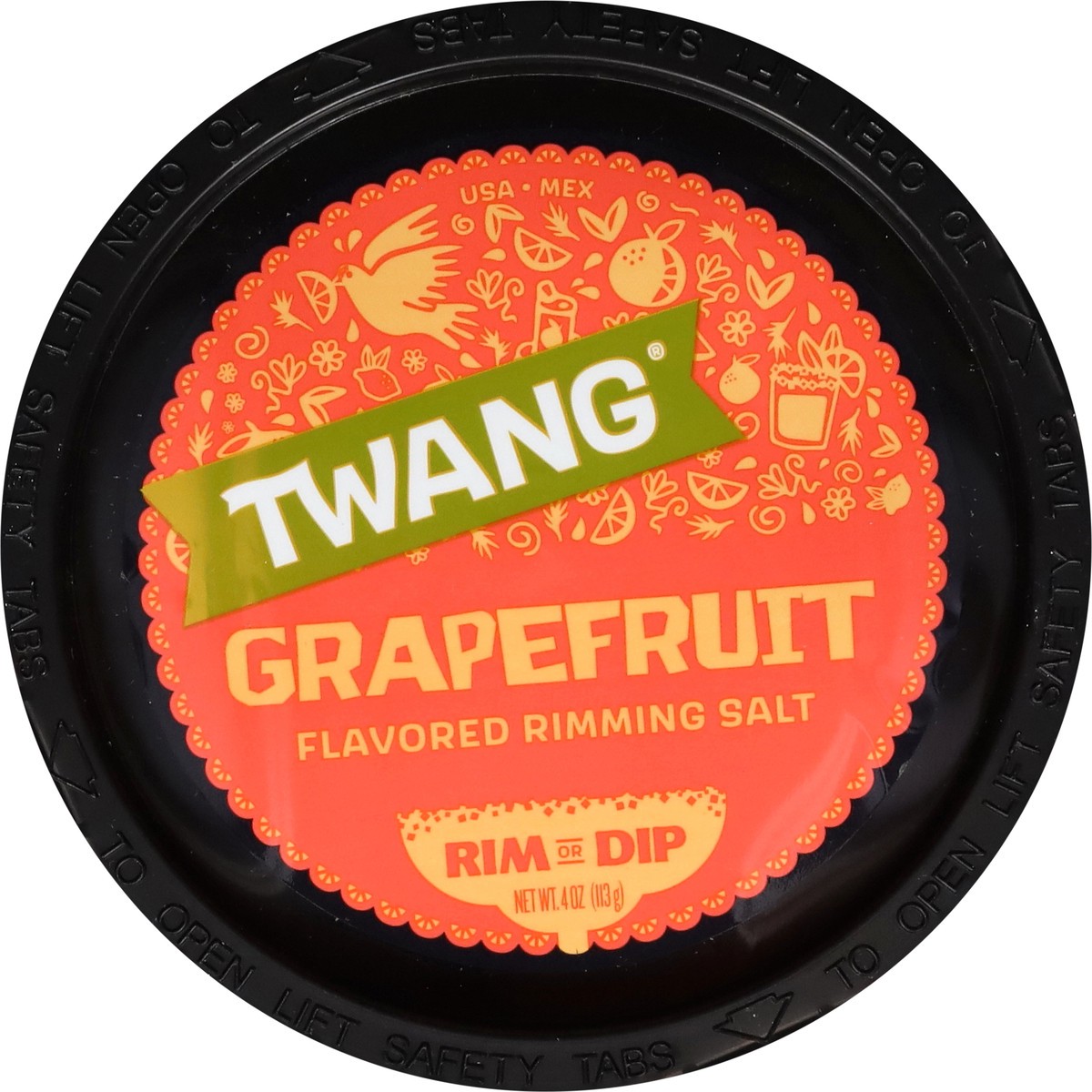 slide 13 of 13, Twang Grapefruit Flavored Rimming Salt 4 oz, 4 oz