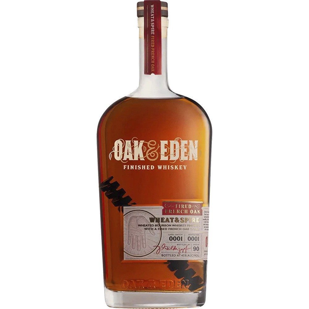 slide 1 of 1, Oak & Eden Wheated Whiskey Cskstrg, 75 ml