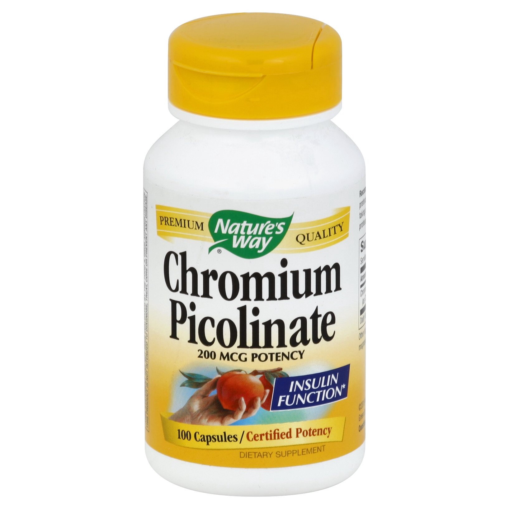 slide 1 of 2, Nature's Way Chromium Picolinate 100 ea, 100 ct