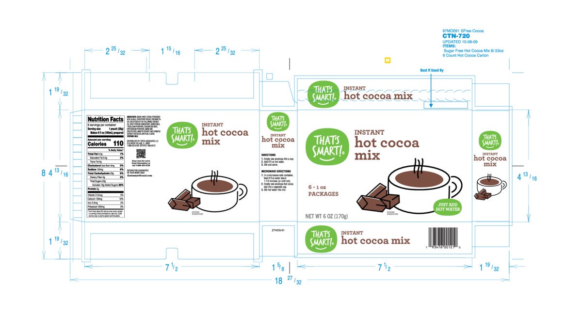 slide 2 of 14, That's Smart! Instant Hot Cocoa Mix - 6 ct, 6 ct