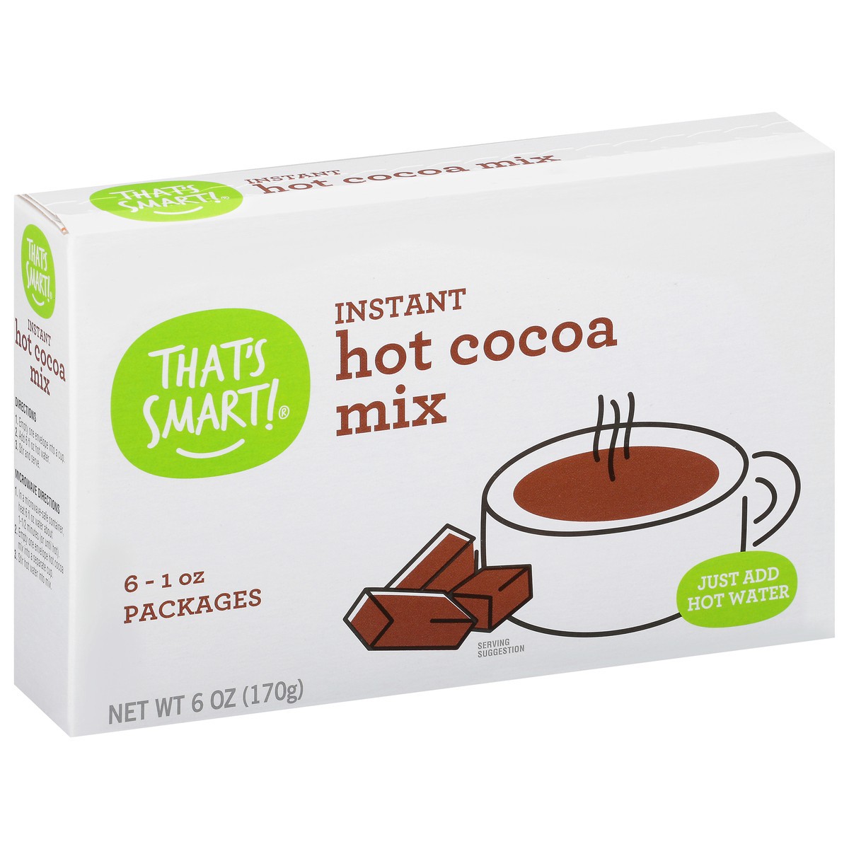 slide 4 of 14, That's Smart! Instant Hot Cocoa Mix - 6 ct, 6 ct