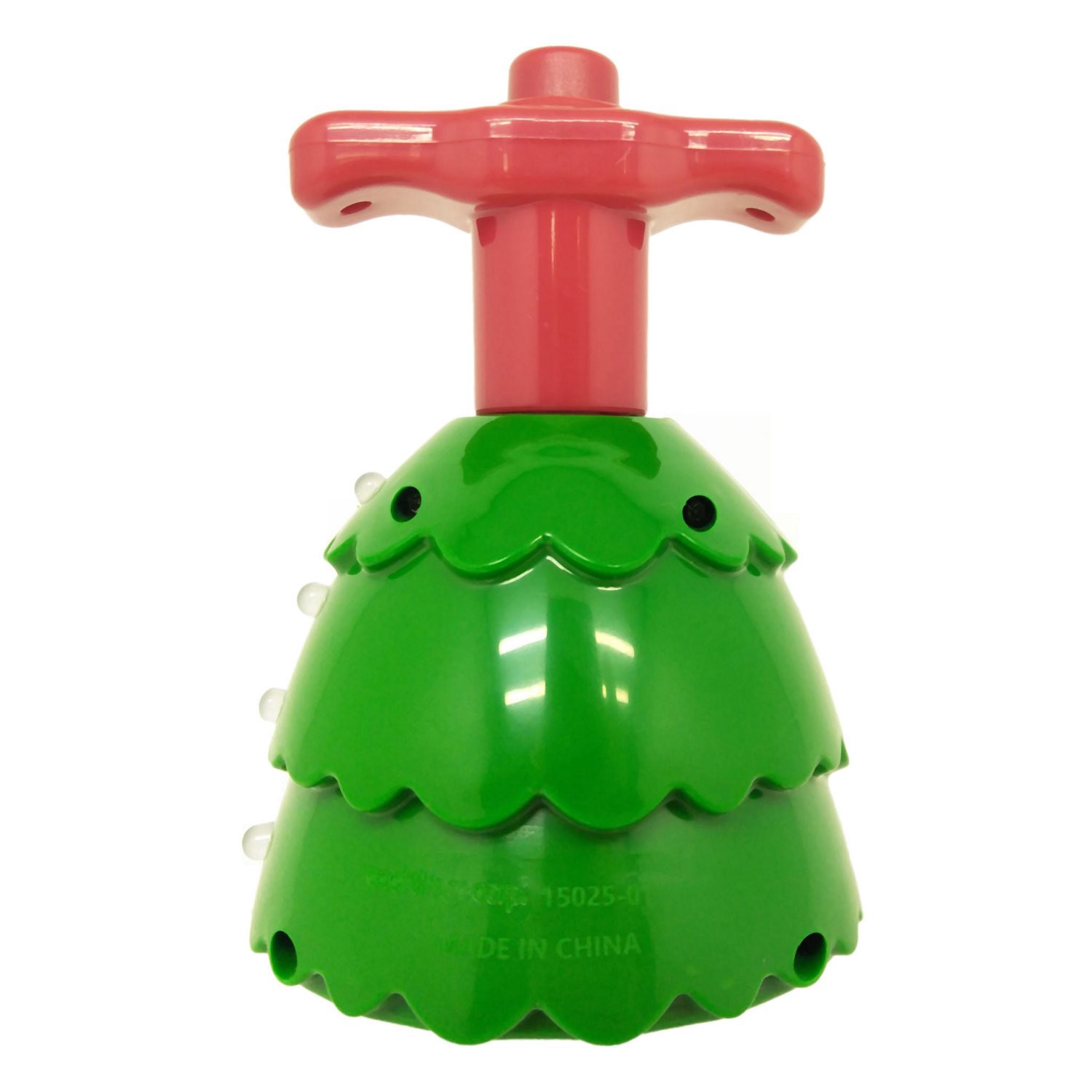 slide 2 of 7, Merry Brite Light Up Spinning Top, Assorted Characters, 1 ct