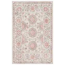 Gertmenian Zavier Maren Washable Scatter Rug, 30x45, Ivory