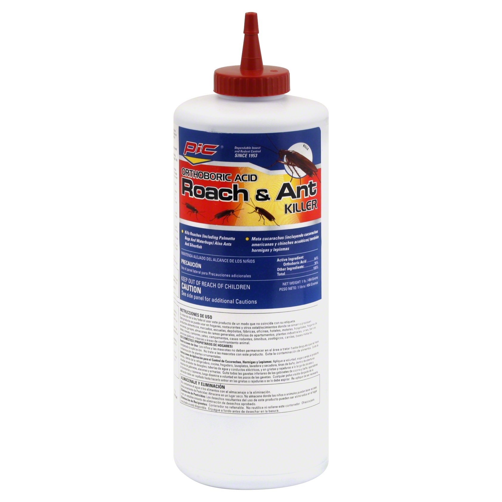 slide 1 of 1, Bugables Orthoboric Acid Roach And Ant Killer, 16 oz