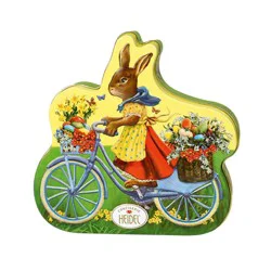 Heidel Bunny On Bike Tin