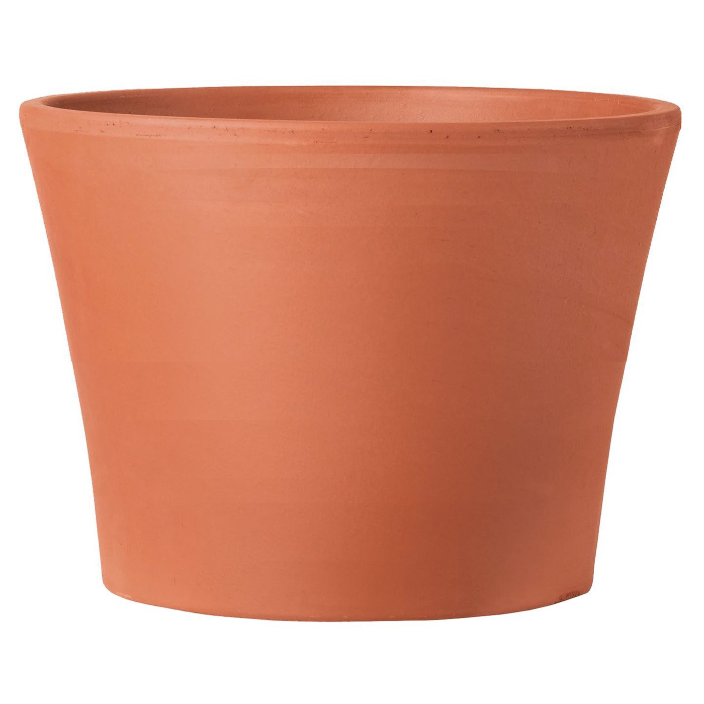 slide 1 of 1, Marshall Pottery Deroma Terracotta Half Cono Planter, 7.5 in