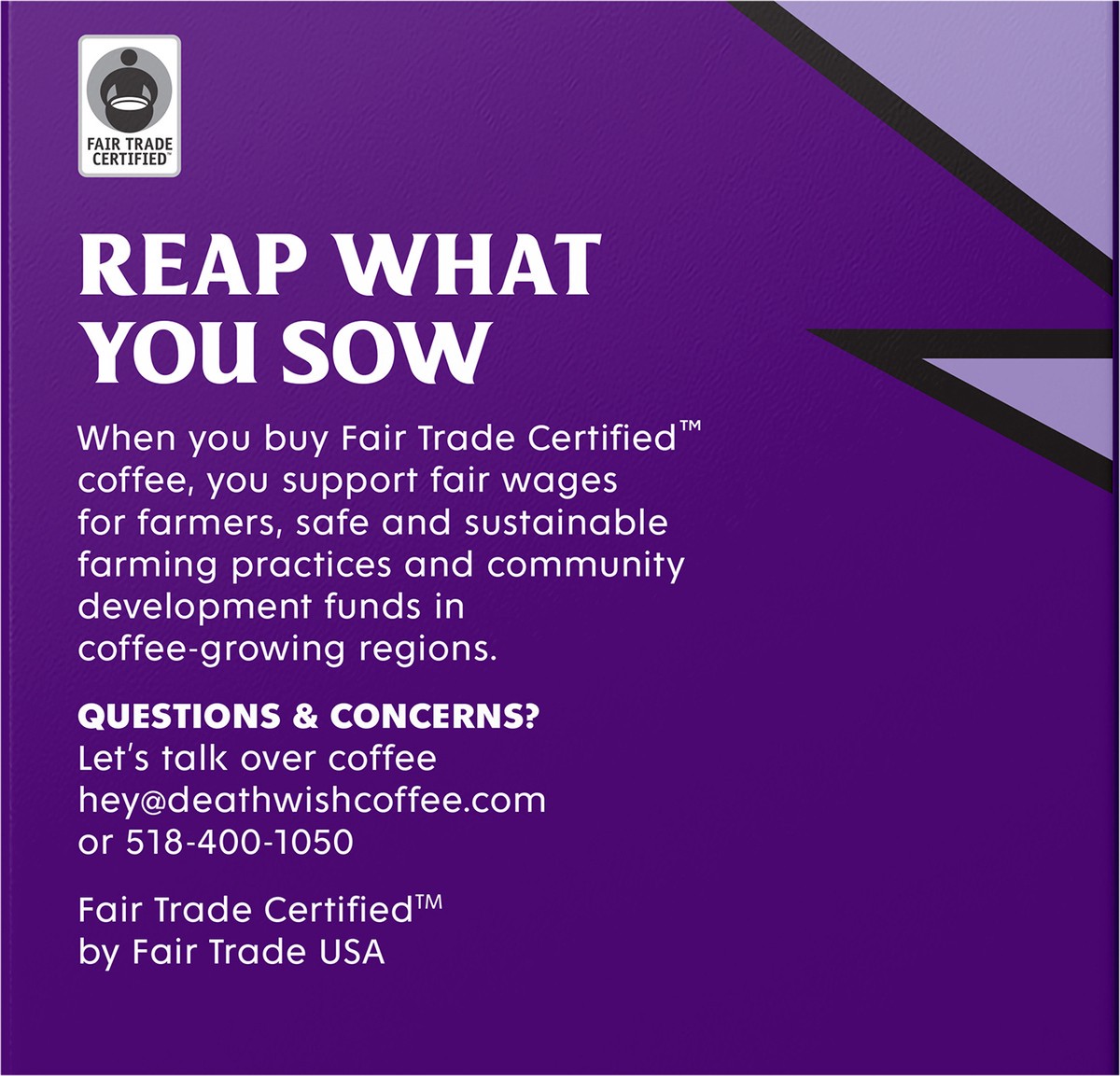 slide 2 of 8, Death Wish Coffee Co. Death Wish Coffee, Organic and Fair Trade, Espresso Roast, Single-Serve Coffee Pods, 10 ct, 10 ct