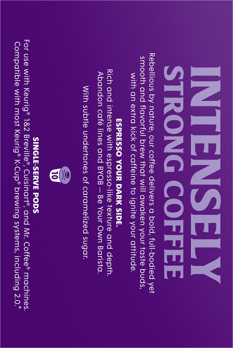 slide 3 of 8, Death Wish Coffee Co. Death Wish Coffee, Organic and Fair Trade, Espresso Roast, Single-Serve Coffee Pods, 10 ct, 10 ct