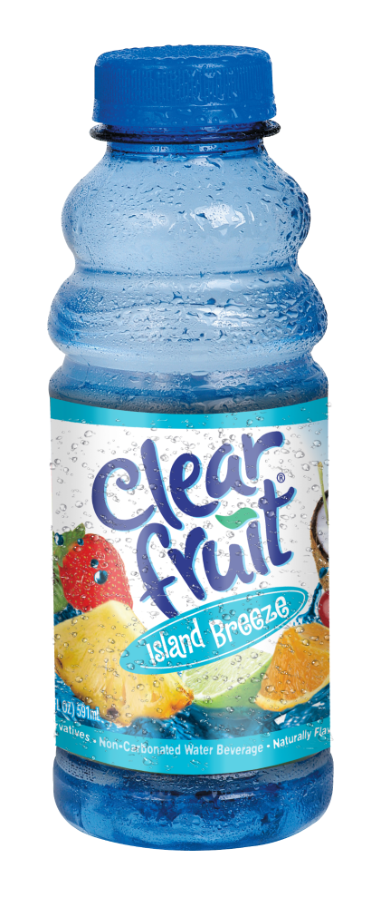slide 1 of 1, Clear Fruit Clearfruit Island Breeze Flavored Water Bottle, 20 fl oz