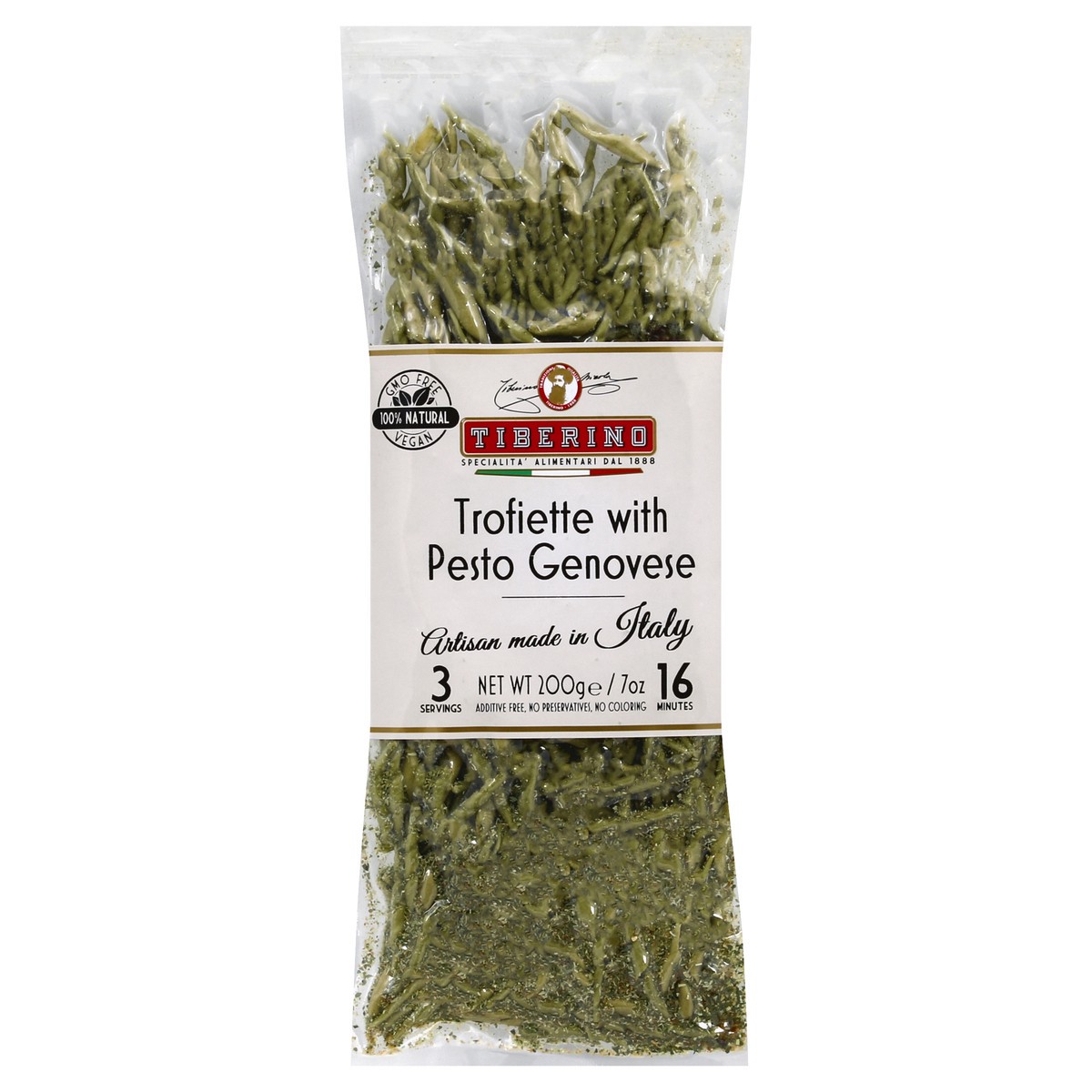 slide 3 of 6, Tiberino Trofiette - 200 g, 200 g