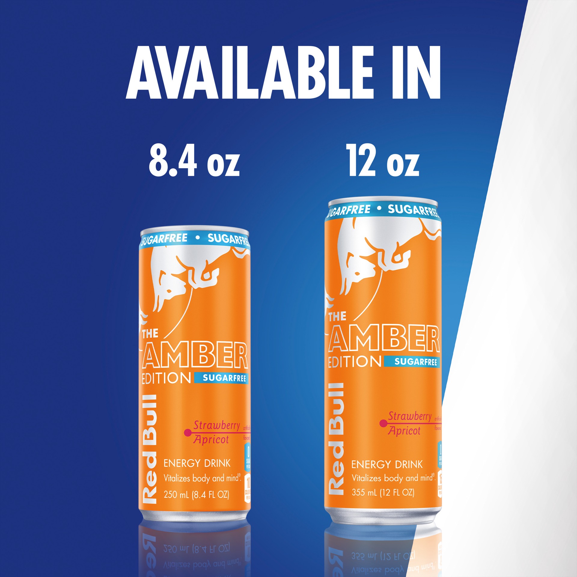 slide 8 of 9, Red Bull Sugarfree Amber - 24 ct; 12 oz, 24 ct; 12 oz