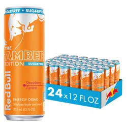 Red Bull Sugarfree Amber - 24 ct; 12 oz