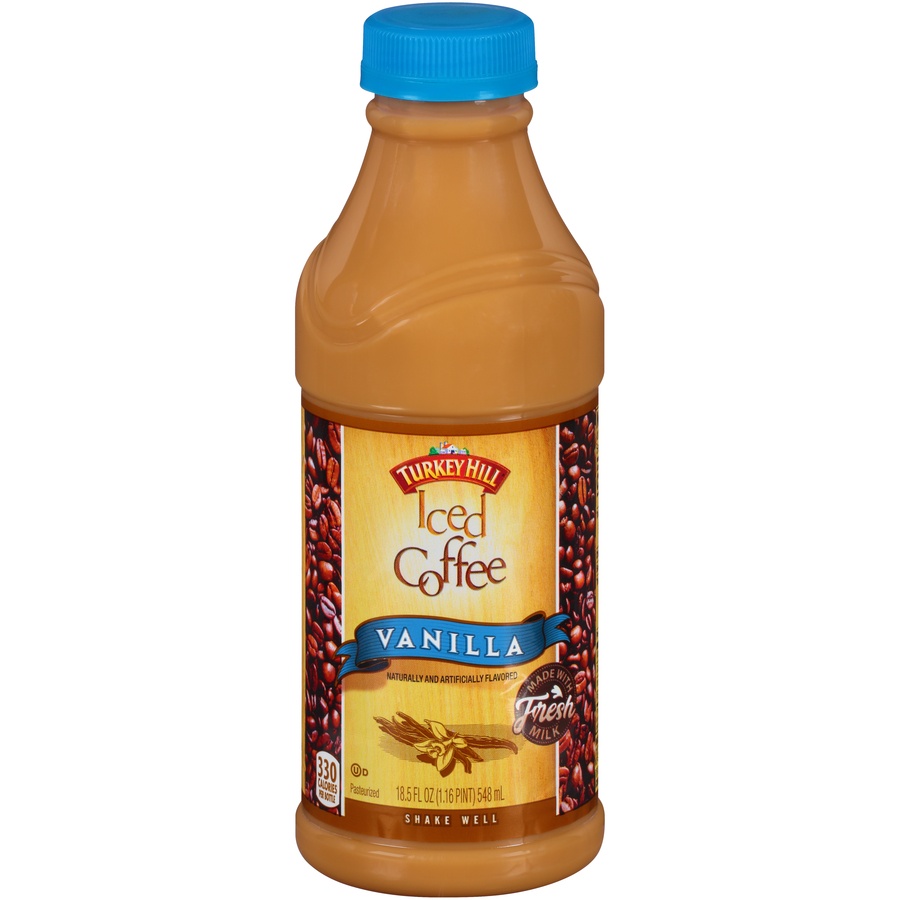 slide 1 of 6, Turkey Hill Ooola Latte Vanilla, 18.5 fl oz