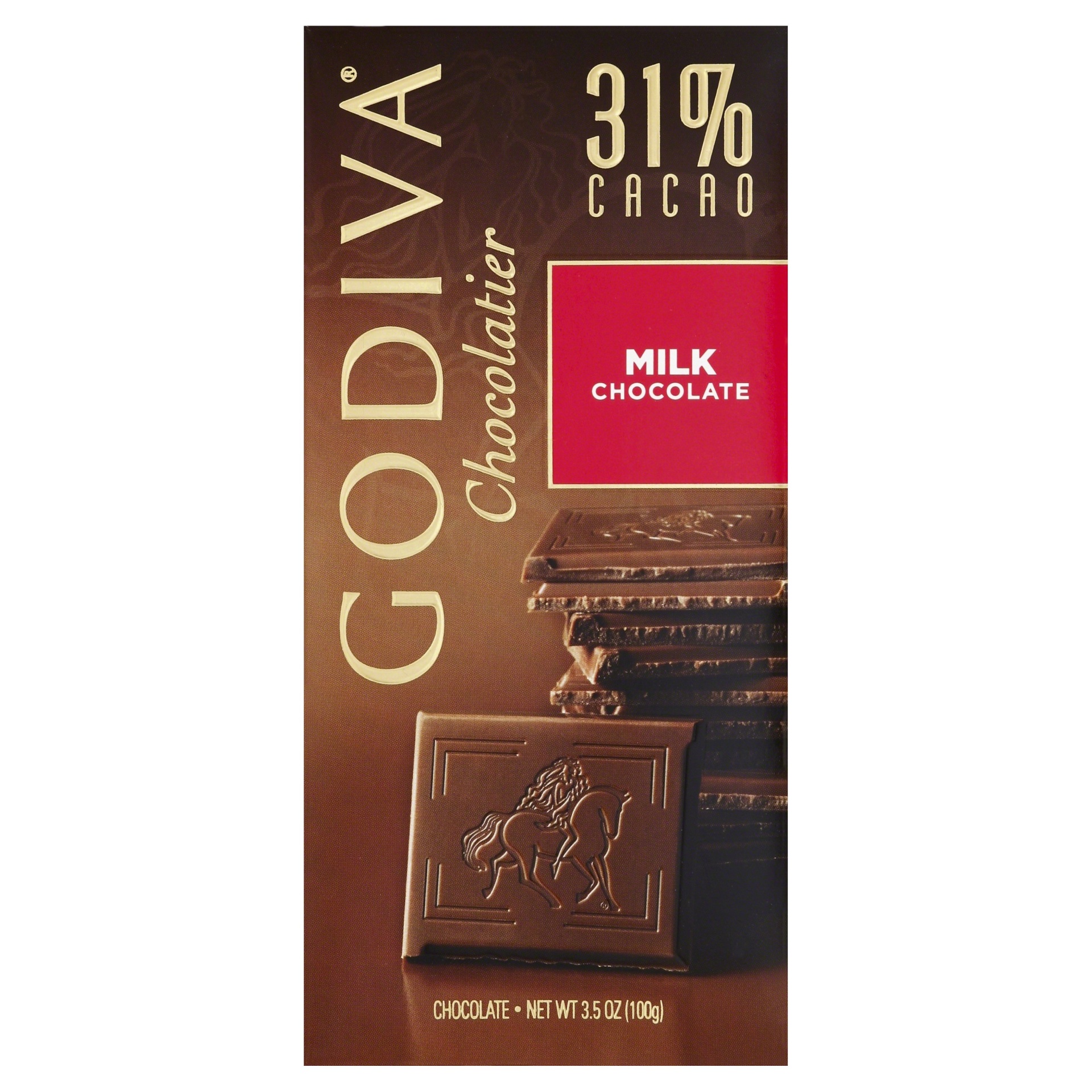 slide 1 of 5, Godiva Milk Chocolate 3.5 oz, 3.5 oz