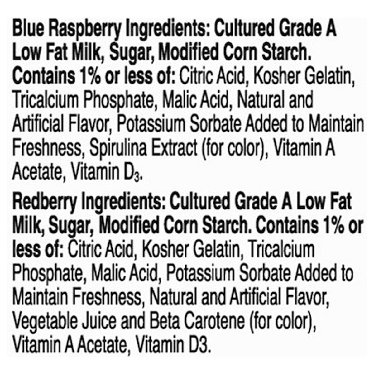 slide 11 of 13, Go-Gurt Low Fat Blue Raspberry/Redberry Yogurt 8 ea, 8 ct