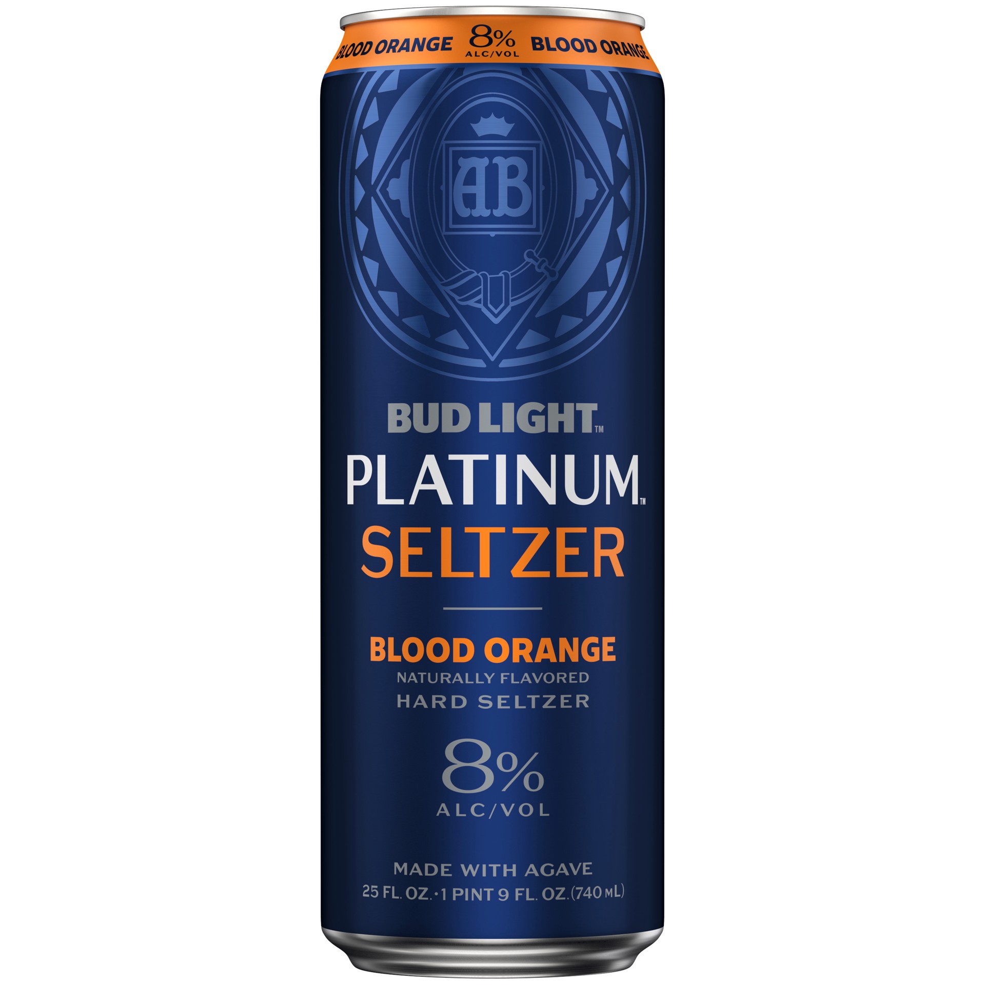 slide 2 of 2, Bud Light Platinum Blood Orange Hard Seltzer 25 fl oz, 25 fl oz