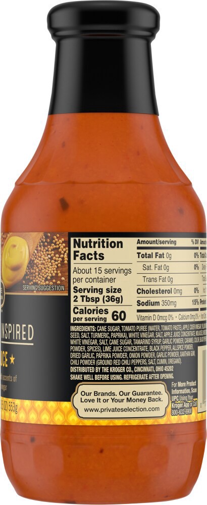 slide 4 of 4, Private Selection Carolina Inspired Bbq Sauce, 19.5 oz