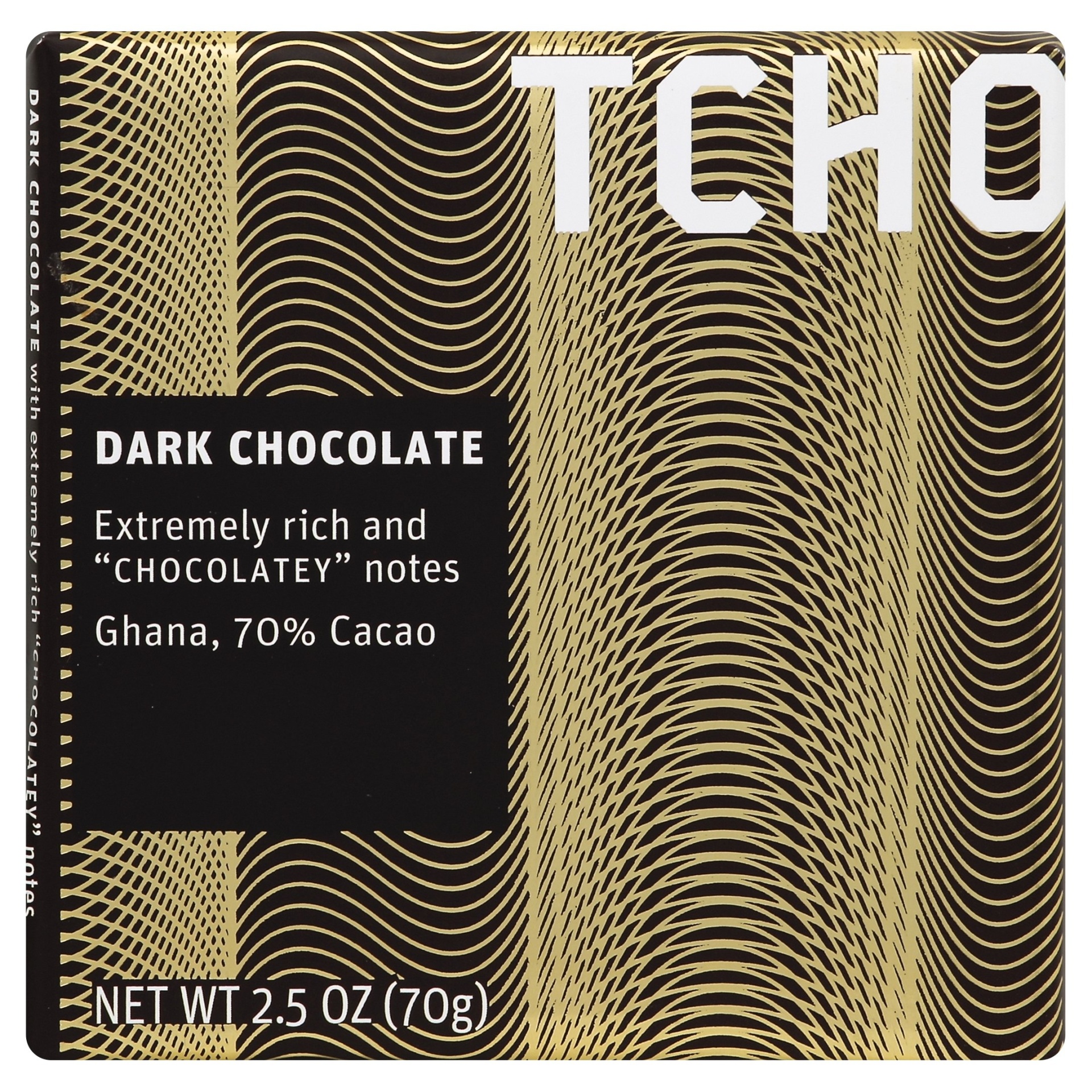 slide 1 of 5, TCHO Dark Chocolate Bar, 2.5 oz