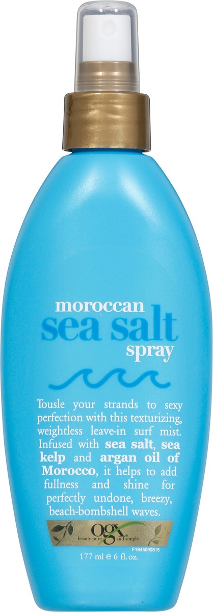 slide 9 of 13, OGX Moroccan Sea Salt Spray 6 fl oz, 6 fl oz