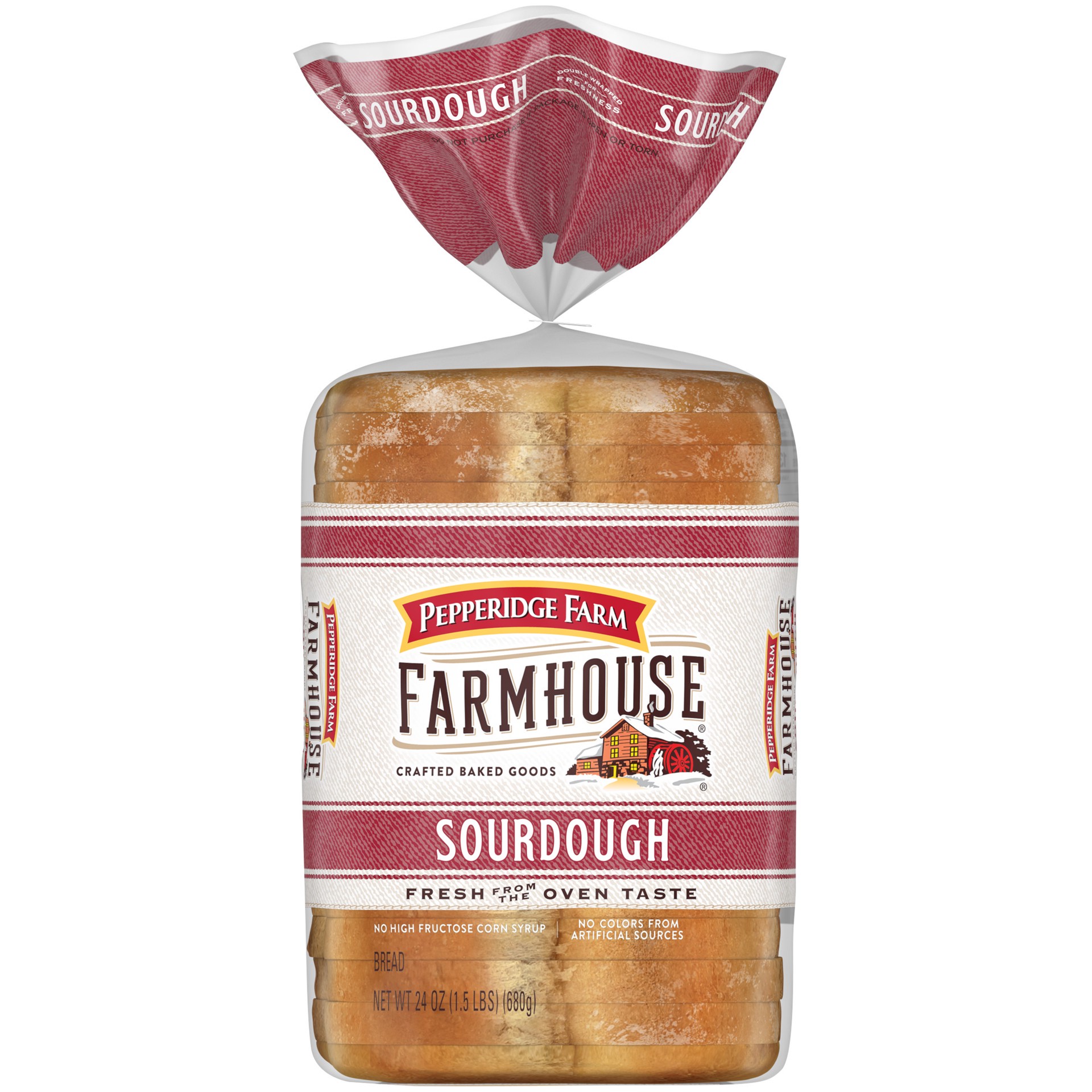 slide 1 of 12, Pepperidge Farm Sourdough Bread, 24 oz