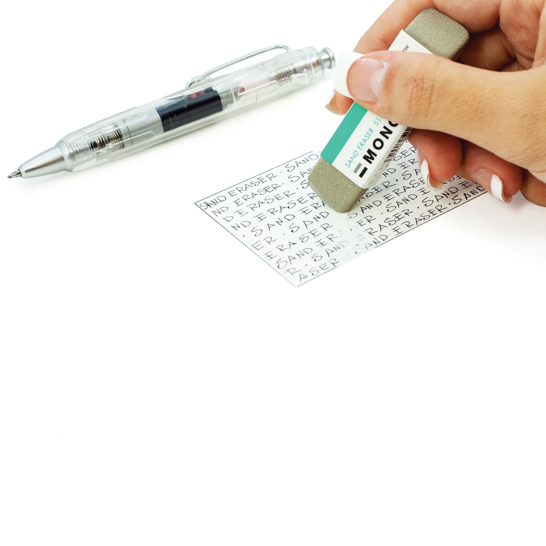 slide 8 of 8, Tombow Mono Colored Pencil Erasers, 2ct., 2 ct