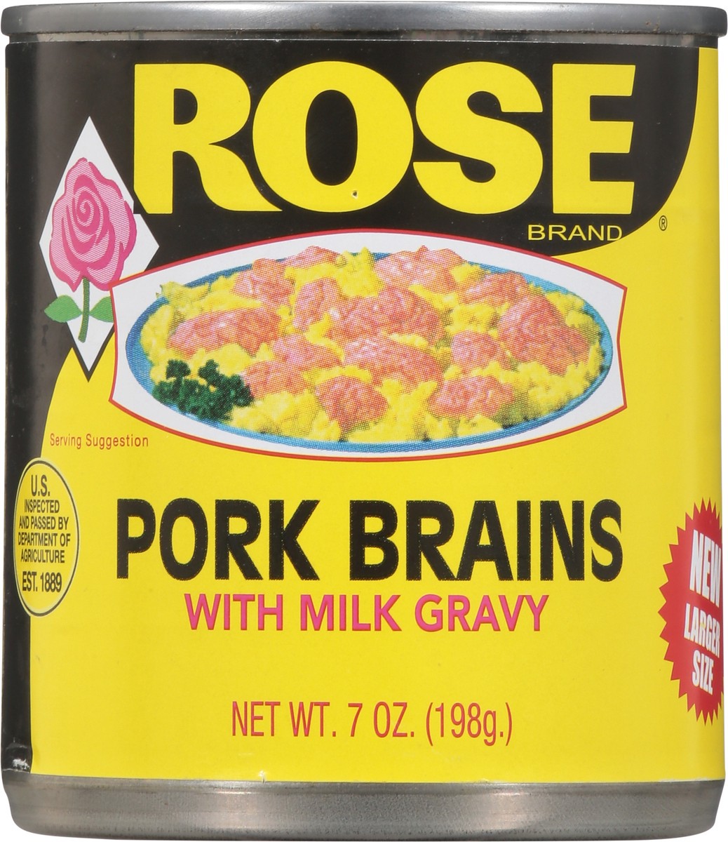 slide 4 of 9, Rose Pork Brain In Milk Gravy, 7 oz