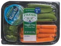 Kroger Vegetable Snack Tray With Ranch Dip