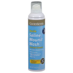 Good Sense Sterile First-Aid Cleanser Saline Wound Wash 7.4 oz