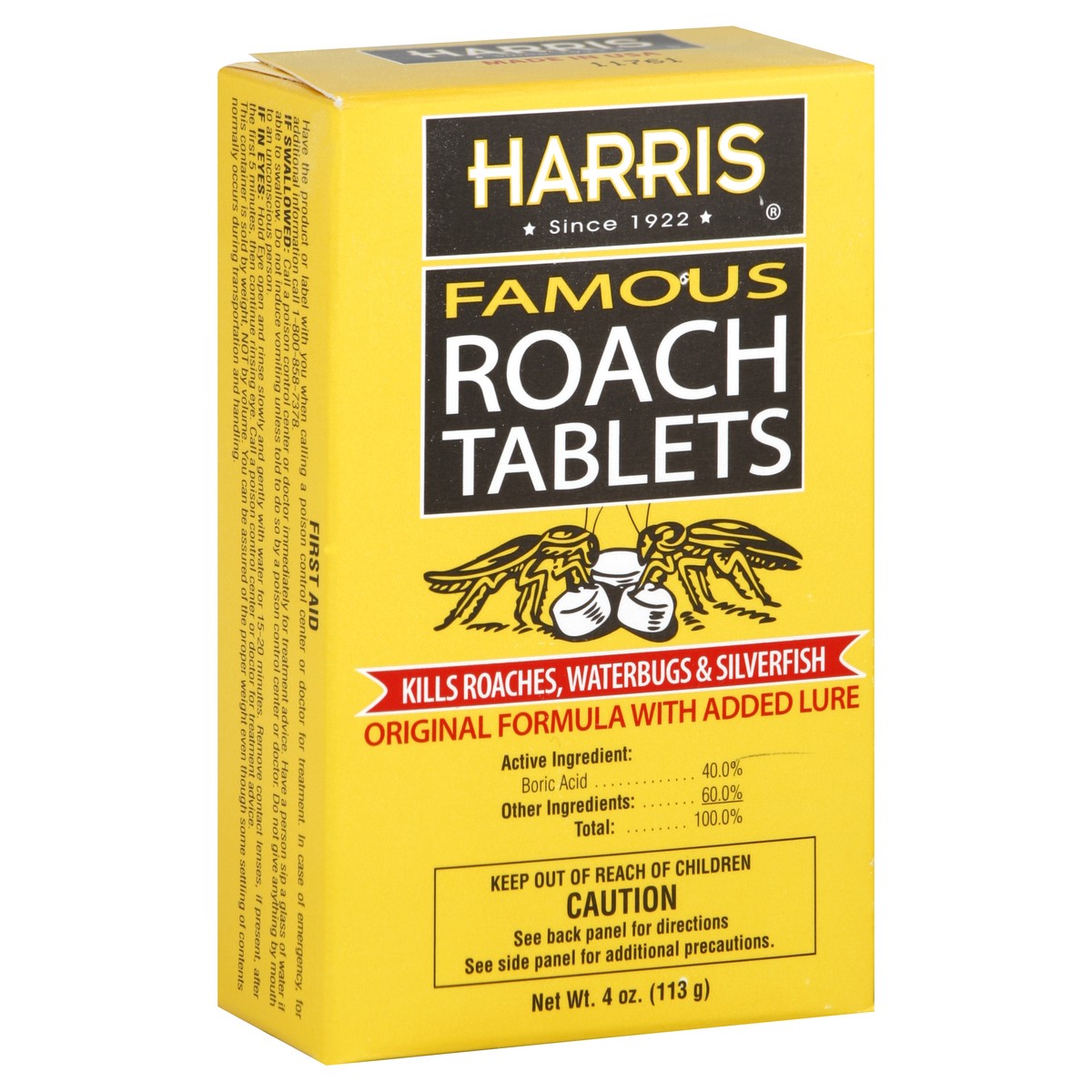 slide 3 of 4, Harris Famous Roach Tablets, 4 oz