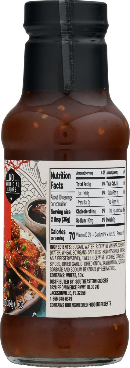 slide 2 of 13, SE Grocers General Tso Sauce, 12.5 oz