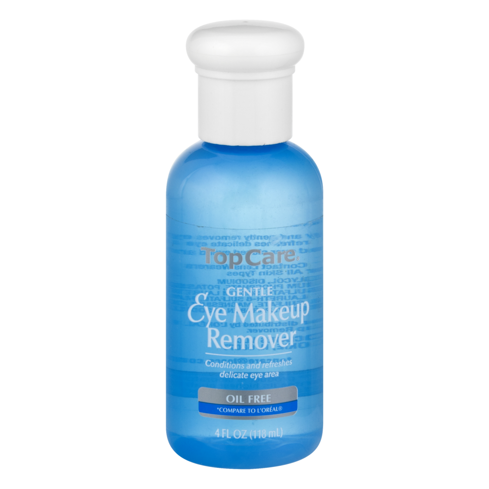 slide 1 of 2, TopCare Oil Free Gentle Eye Makeup Remover, 4 oz