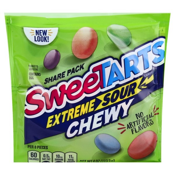 slide 1 of 8, SweeTARTS Chewy Sours, 4 oz