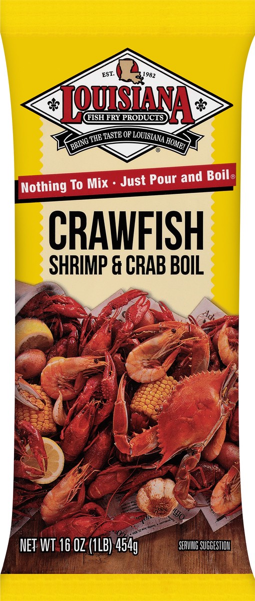 slide 6 of 11, Louisiana Fish Fry Products Original Recipe Crawfish Shrimp & Crab Boil 16 oz, 16 oz