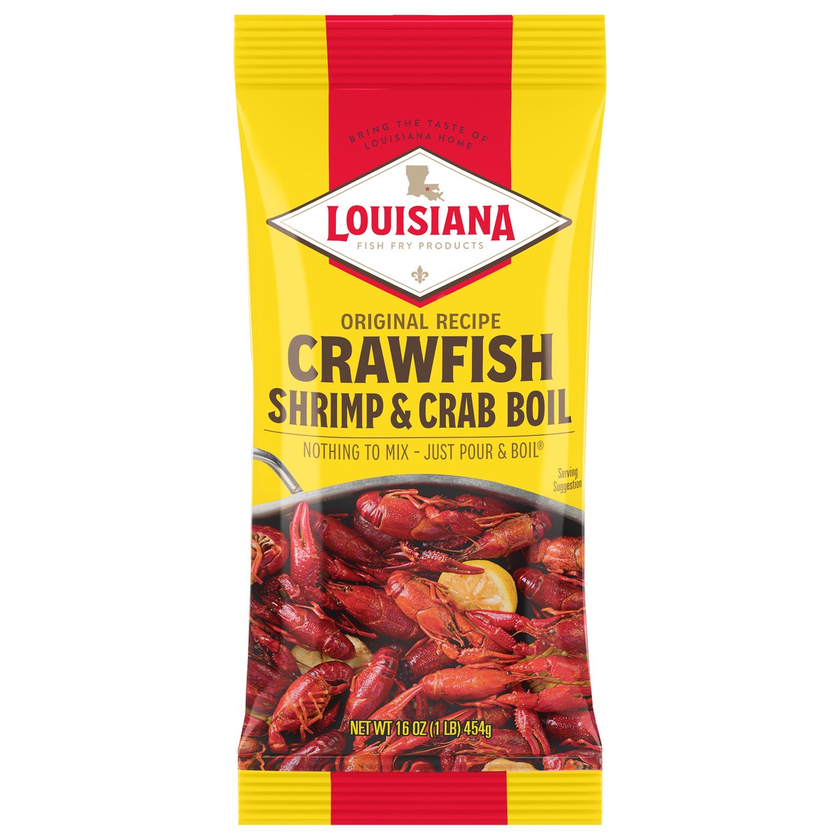 slide 1 of 11, Louisiana Fish Fry Products Original Recipe Crawfish Shrimp & Crab Boil 16 oz, 16 oz