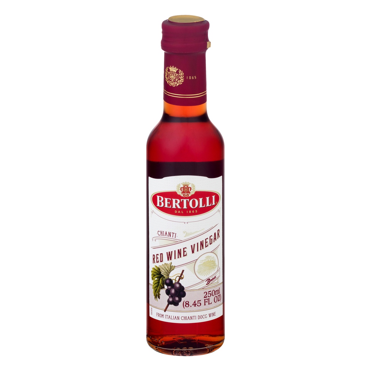 slide 1 of 1, Bertolli Chianti Red Wine Vinegar, 8.5 fl oz