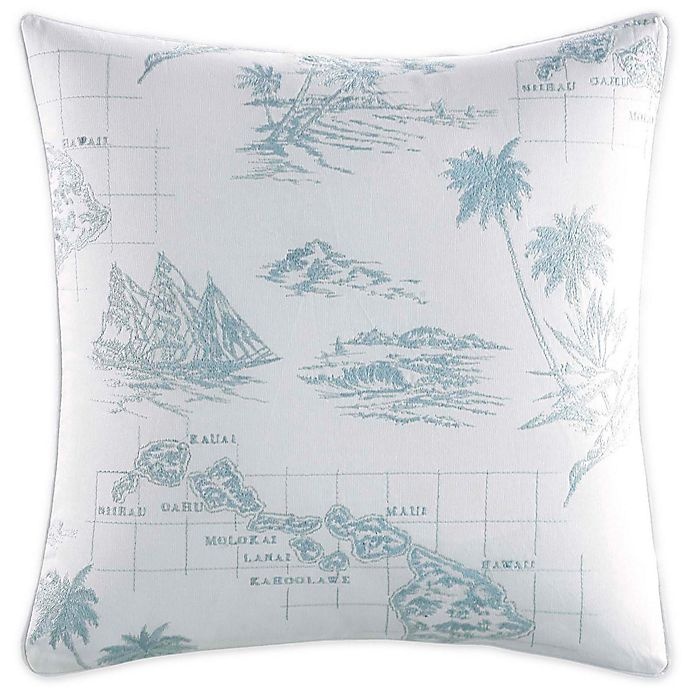 slide 1 of 2, Tommy Bahama Sailaway Square Throw Pillow - Blue, 1 ct