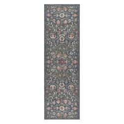 Gertmenian Zavier Bryson Washable Runner, 26x72, Green