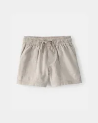 Carters Baby Boy Twill Shorts - Light Khaki Beige 18M