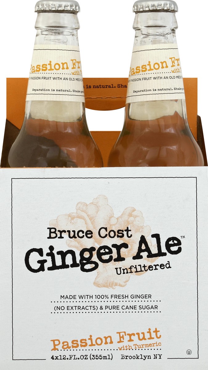 slide 4 of 4, Bruce Cost Ginger Ale - 4 ct, 4 ct