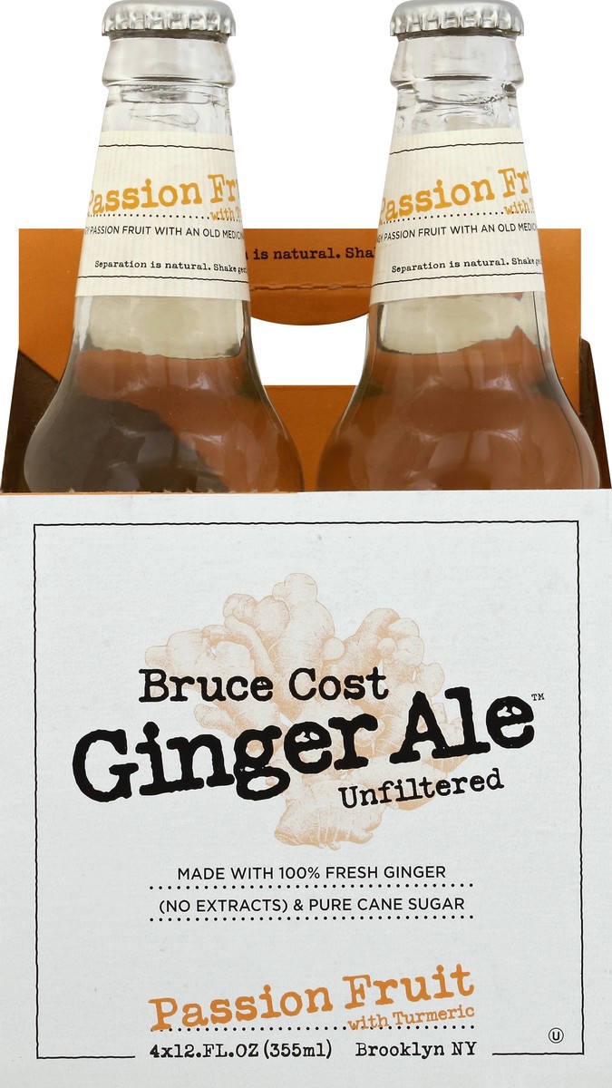 slide 1 of 4, Bruce Cost Ginger Ale - 4 ct, 4 ct