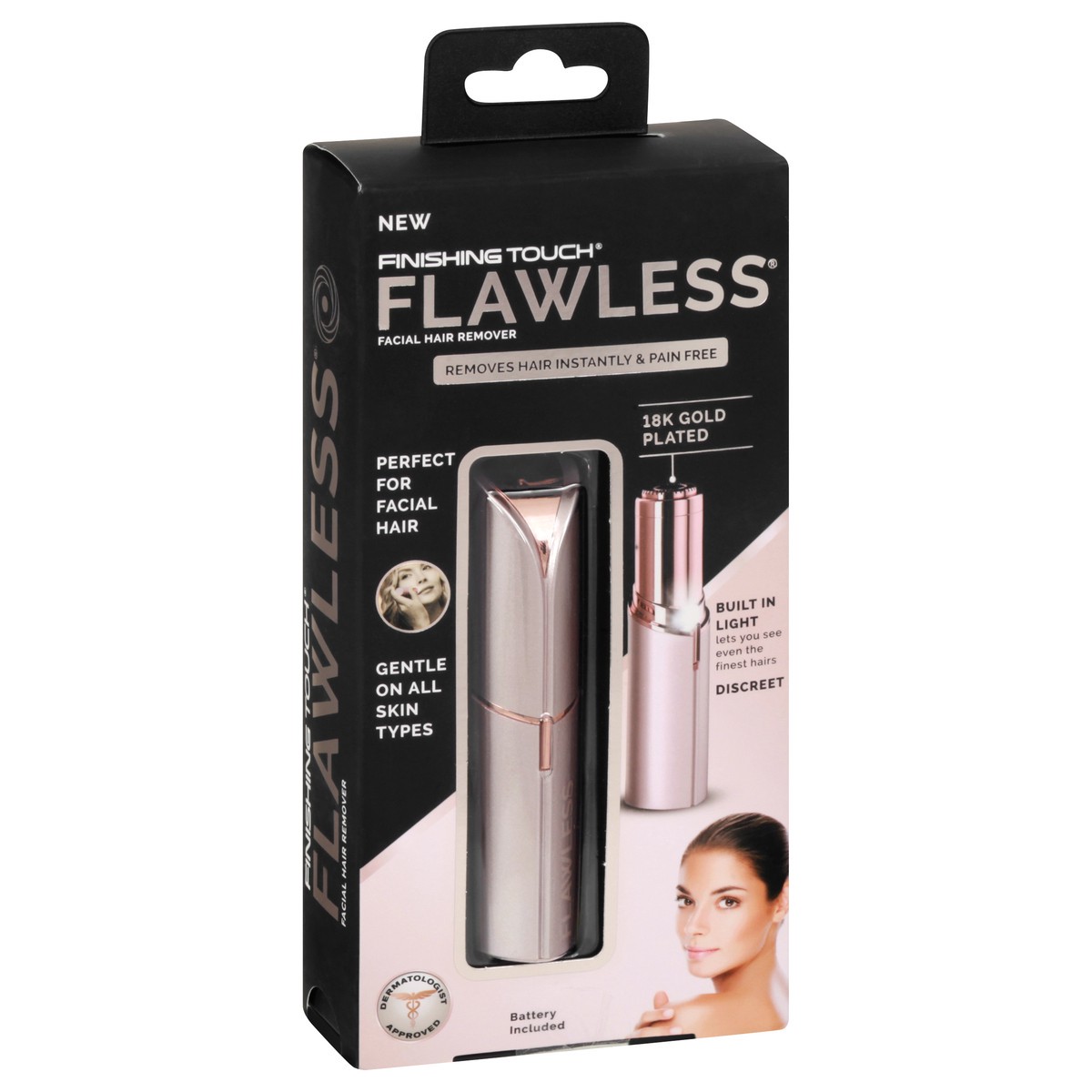 slide 11 of 11, Finishing Touch Flawless Facial Hair Remover 1 ea, 1 ct